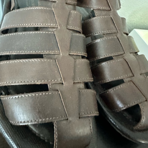 Men's Leather fisherman sandals - Picture 5 of 6